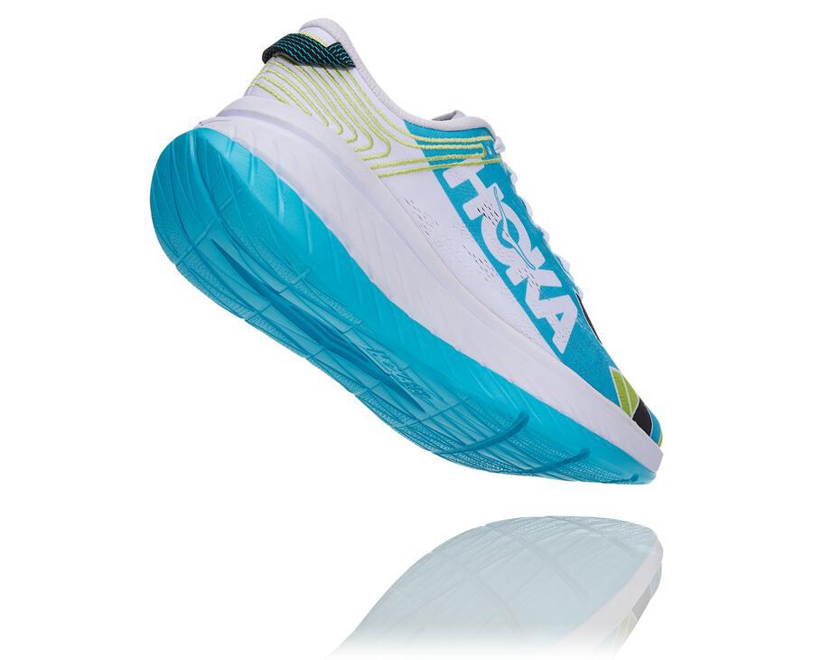 Zapatillas Running Hoka One One Hombre - Ironman Kona Carbon X - Azules/Blancas - WBX729085